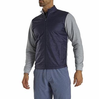 Men's Footjoy Hybrid Hybrid jacket Navy/Grey NZ-46007
